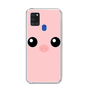 Ốp lưng điện thoại SAMSUNG GALAXY A21S - Silicon dẻo - 0131 PIG - Hàng Chính Hãng