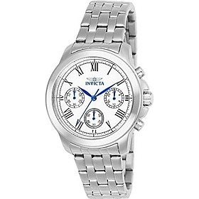 Invicta Women's 21653 Specialty Analog Display Swiss Quartz Silver-Tone Watch