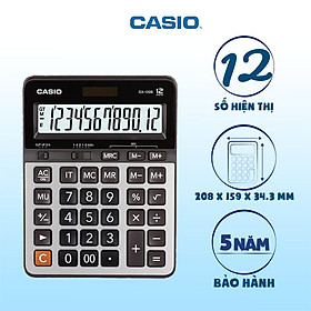 Máy tính Casio GX-120B chính hãng dành cho văn phòng cửa hàng hoặc shop bán hàng