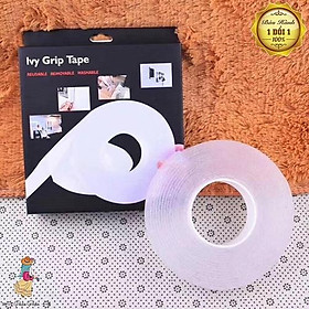 BĂNG DÍNH 2 MẶT TRONG SUỐT ĐA NĂNG THẦN THÁNH