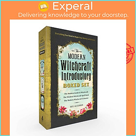 Sách - The Modern Witchcraft Introductory Boxed Set - The Modern Guide to Witc by Skye Alexander (US edition, hardcover)