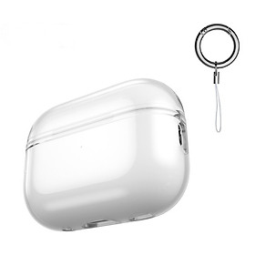 Hình ảnh Case Ốp Cho Airpods PRO 2 (2022) TPU Kai Trong Suốt Kèm Móc Treo_ Hàng chính hãng