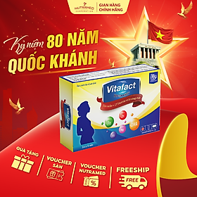 Viên uống Vitafact Pregnancy hỗ trợ bổ sung dưỡng chất và dự phòng dị tật cho thai nhi (30 viên) - Nutramed