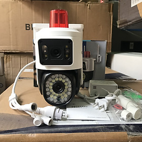 Mua Camera WiFi Yoosee 2 Mắt Xem 2 Màn Hình Cùng Lúc Q44D 6.0Mpx  Chống Nước  Xem Đêm Có Màu - Hàng Chính Hãng