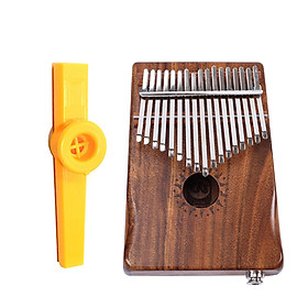 Mua Đàn Kalimba 17 Phím Gỗ Mahogany Walter WK-17NMEQ Kèm Kèn Kazoo  (Có EQ)