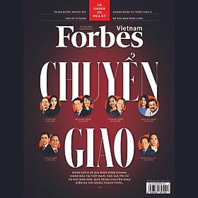 Download sách CHUYỂN GIAO - Tạp chí Forbes Việt Nam - Số 114 (Tháng 02.2023)