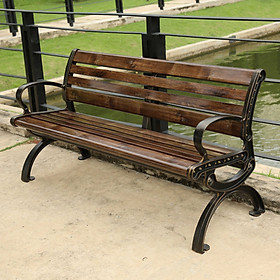 Mua GHẾ BĂNG CÔNG VIÊN NHÔM ĐÚC  NAN HDPE GCV-03