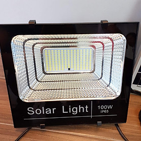 Đèn pha led năng lượng mặt trời Solar 100W