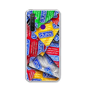 Ốp lưng dẻo cho điện thoại Realme 5 Pro - 0217 DUREX - Hàng Chính Hãng