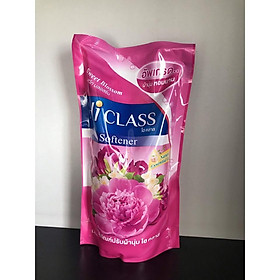 Nước xả vải tinh dầu tự nhiên 550ml Hiclass (Sweet Blooming - hồng) - Hàng nhập khẩu Thái Lan