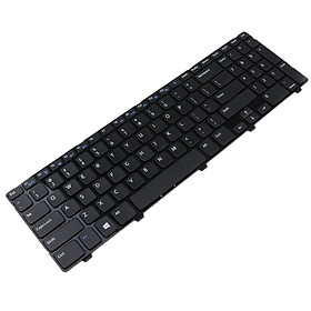 Keyboard with Mini Enter Key for Dell 15R-5521 3521 2521 P28F (US English)
