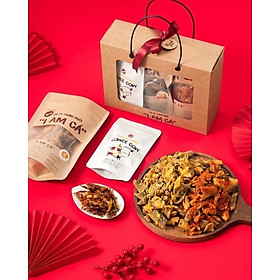 Da cá trưng muối x Bò dẻo sốt Musney_ Hộp quà_Dear my beloved_Option 2_Đồ ăn vặt siêu ngon