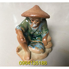 Mua Tượng ông vọng câu cá h10cm gốm sứ Bát Tràng