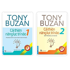 Hình ảnh Sách - Combo Tony Buzan Cải Thiện Năng Lực Trí Não Tập 1 + 2 - First News