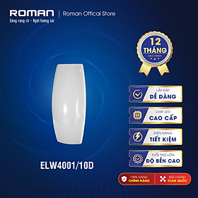 Đèn LED ốp tường Roman ELW4001 chống bụi, chống oxy hóa + Màu ánh sáng trung tính mang lại cảm giác hiện đại, sang trọng cho ngôi nhà