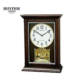Mua Đồng hồ để bàn Rhythm CRH266UR06 – KT: 28.0 x 40.0 x 13.5cm – Vỏ gỗ. Dùng Pin.