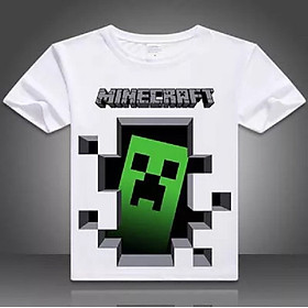 Áo thun Minecraft hình Creeper