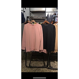 Áo sweater hoạ tiết rách cực chất -Hàng Shop