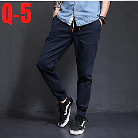 Quần Jogger nam, quần dài vải kaki bo ống full size- tsstore95