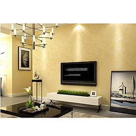 Non-Woven 3D Printing Wall paper Backdrop Wall Covering Paper Murals Grey