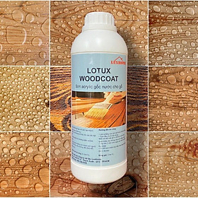 Mua SƠN CHỐNG THẤM  PHỦ BÓNG CHO GỖ - LOTUX WOODCOAT - GIỮ MÀU GỐC  BẢO VỆ  CHỐNG TIA UV  MỐI MỌT CHO GỖ  SƠN ACRYLIC GỐC NƯỚC