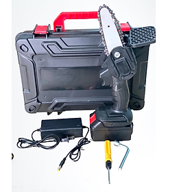 Mua máy cưa xích pin bộ 1 pin kèm phụ kiện 198v