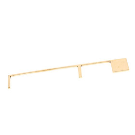 Copper Piano Tuning Mute Tool Musical Instrument Replacement for Piano Accessory Gold 4.29inch