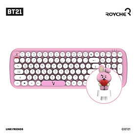 Mua BT21 BABY BÀN PHÍM KHÔNG DÂY WIRELESS RETRO KEYBOARD  LINE AND FRINED