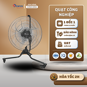 Mua Quạt Sàn Công Nghiệp Chính Hãng SOWUN SW825  Công Suất Lớn Giúp Làm Mát Nhanh