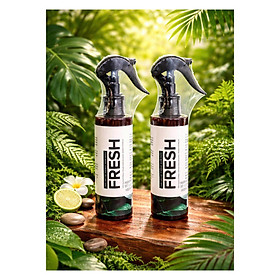 Nước Thơm xịt phòng đuỗi muỗi FRESH 120ml - Bảo vệ Bạn tránh khỏi sự tấn công của côn trùng
