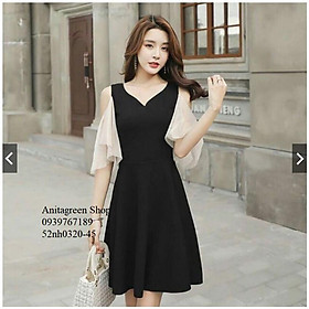 52nh0320-ĐẦM CỔ TIM TRỄ VAI s-6xl