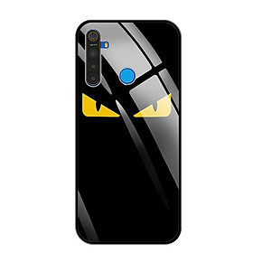Ốp Lưng Điện Thoại REALME 5i/REALME 5s/REALME 5 - Mặt Lưng Kính Cường Lực - 0160 MONSTER02 - Hàng Chính Hãng