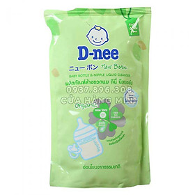 Combo 3 Túi Nước Rửa Bình Sữa Dnee Túi - 600ml/Túi