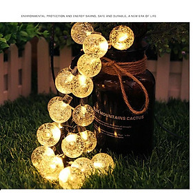 Mua Đèn Năng Lượng Mặt Trời 50 Bóng Tròn