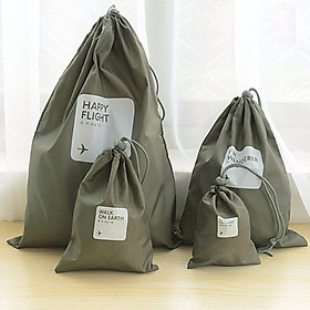 Hot 4 pcs / lot Waterproof Travel Storage Bags Travel Shoe Makeup Organizer Laundry Bag Underwear Cosmetics XS S M L