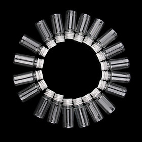 Set 20 Ống Rỗng Dùng Chiết Mỹ Phẩm / Dung Dịch Đa Năng (10ml)