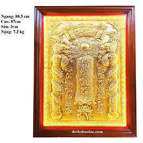Mua Cửu huyền thất tổ bằng đồng (có đèn ) Cao 87cm x Ngang 88 5 cm