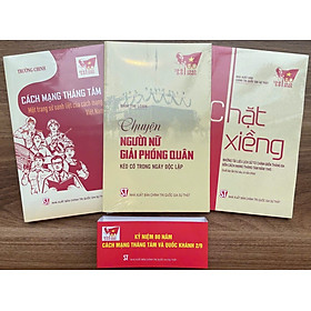 Combo sách Kỷ niệm 80 năm Cách mạng Tháng Tám và Quốc khánh 2/9