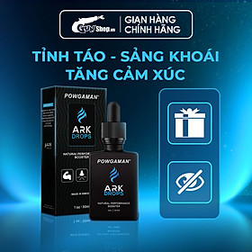 Tinh chất gia tăng cảm xúc Powgaman Ark Drops - Chai 30ml