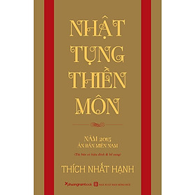 Nhật Tụng Thiền Môn (Bìa cứng, Tái bản) - Thiền sư Thích Nhất Hạnh