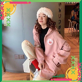 ÁO KHOÁC NỈ HOODIES NỮ SIÊU XINH DÀNH CHO CÁC BẠN TRẺ THỜI TRANG 1HITSTORE1