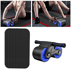 Abdominal Roller Exercise Waist Trainer Training Core Strength Fitness Sports Devices Non Slip Wheel Roller for Unisex Gym Workout