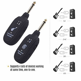 Mua Bộ thu âm Guitar không dây A8 - Thiết bị thu phát âm thanh không dây cho Guitar A8/UHF