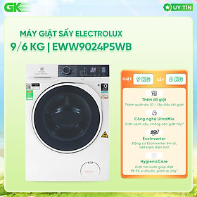 Máy giặt sấy Electrolux Inverter 9 kg EWW9024P5WB - chỉ giao HCM