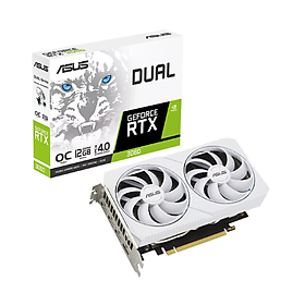 Mua Card Màn Hình ASUS Dual GeForce RTX 3060 White | OC Edition 12GB GDDR6 - Hàng Chính Hãng