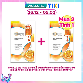 Mặt Nạ Bio-Essence Bio-Treasure Vitamin C Intensive Glow Ampoule Mask 20ml