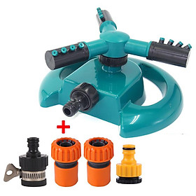 Mua Đầu tưới 3 cánh xoay 360° T3C-MT.210  Vòi phun xoay Chân đế hình mặt trăng
