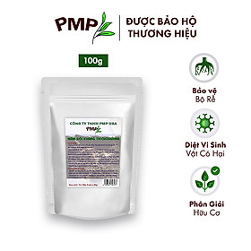 Nấm Trichoderma PMP Nấm Đối Kháng Phòng Thối Rễ, Ủ Phân Hữu Cơ Từ Rác Thải Hữu Cơ 100g