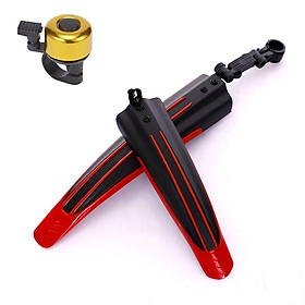 Chắn bùn xe đạp - Bộ 2 tấm - Tặng kèm chuông 01