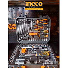 Mua BỘ ĐỒ NGHỀ CẦM TAY 100 CHI TIẾT INGCO HKTHP21001 - HÀNG CHÍNH HÃNG